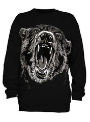 Topman ART DISCO 'GRIZZLY BEAR' SWEATSHIRT*