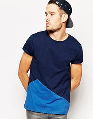 ASOS T-Shirt With Cut And Sew Triangle