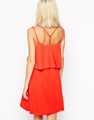 River Island Tiered Slip Dress