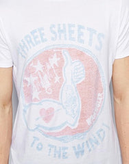 Wrangler T-Shirt Reverse Three Sheets Print