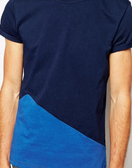 ASOS T-Shirt With Cut And Sew Triangle