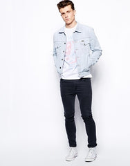 Wrangler T-Shirt Reverse Three Sheets Print